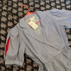 80’s vintage puff sleeve jumpsuit! Bought in Lockhart, TX